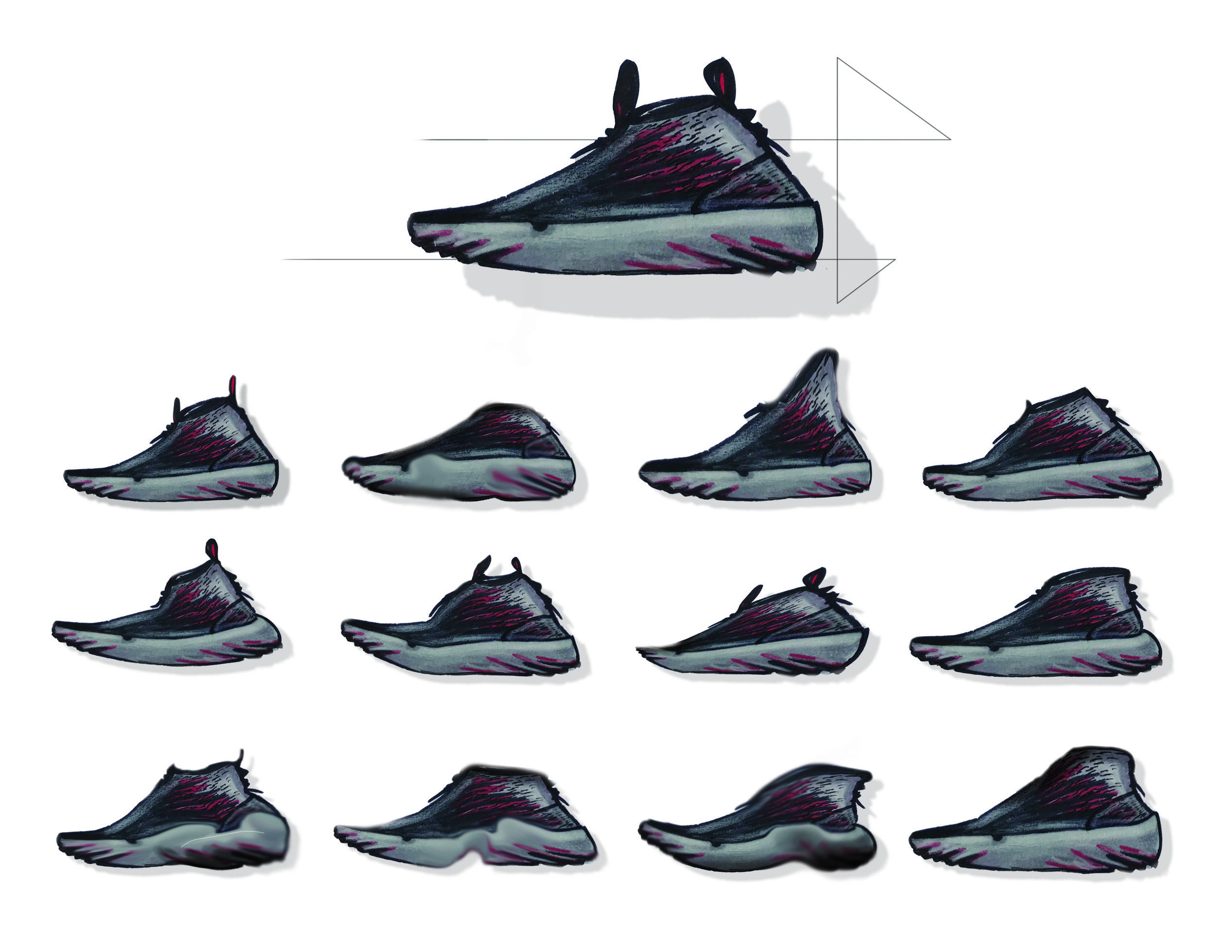 _SPORTSWEAR silhouette exploration_