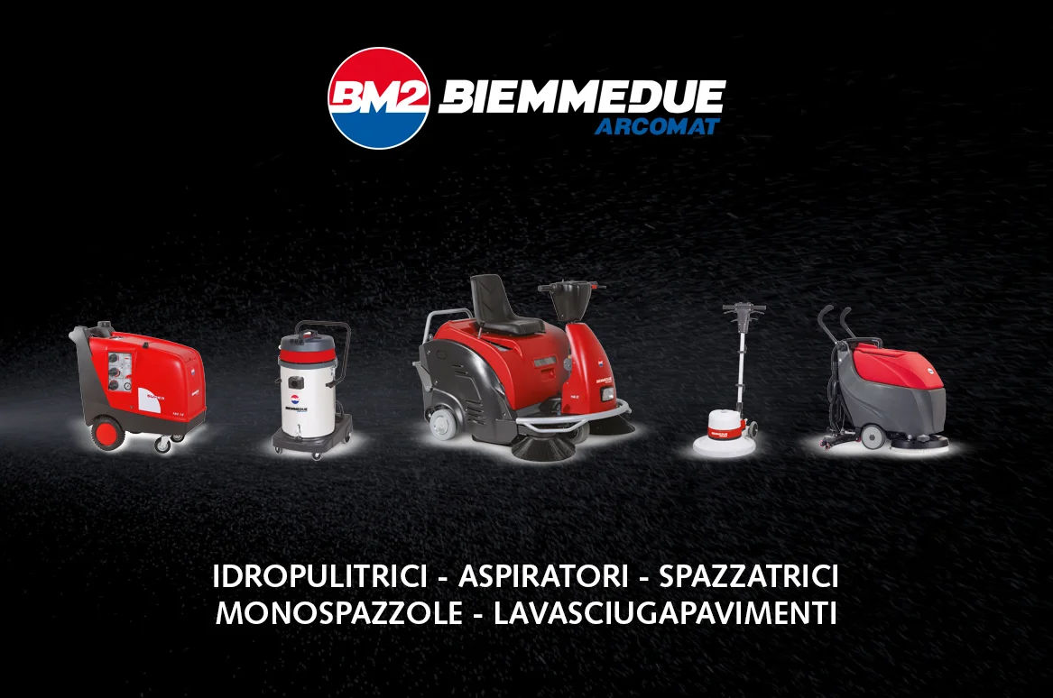 PRODUZIONE DI MACCHINE PER LA PULIZIA INDUSTRIALE MADE IN ITALY