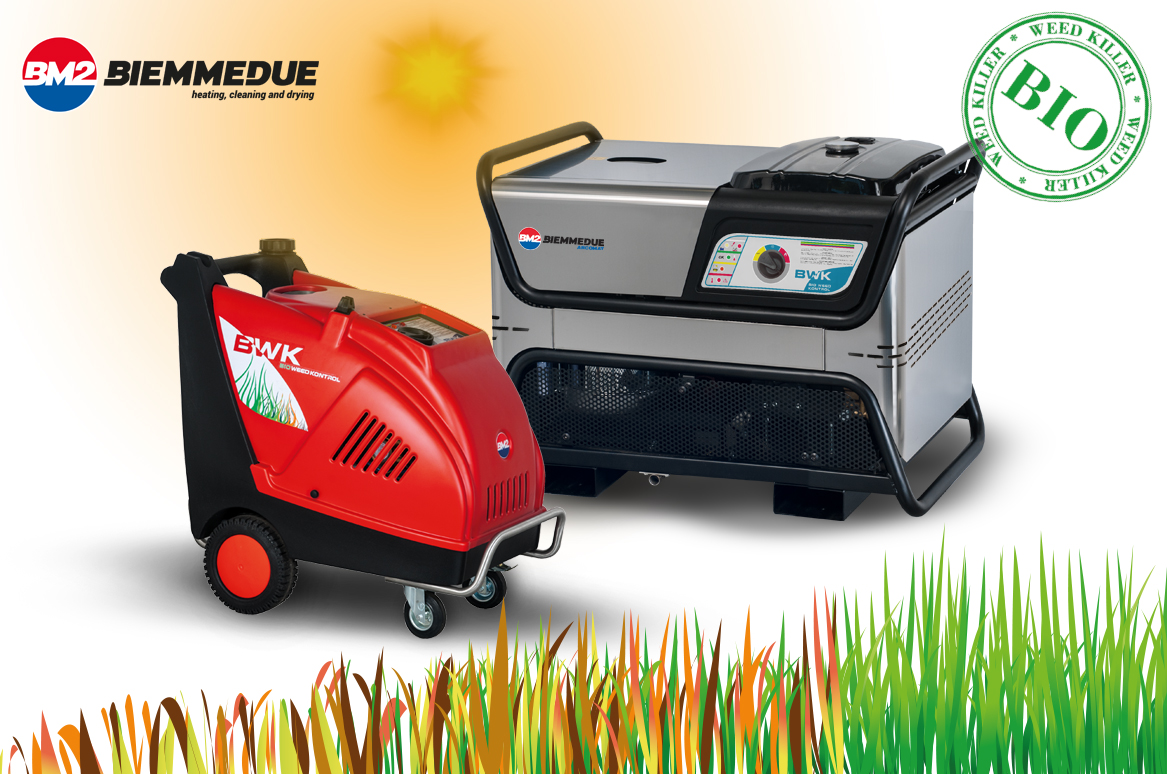 PROFESSIONAL HOT WATER WEED REMOVAL SYSTEM BIEMMEDUE: BWK / BWK BAT 