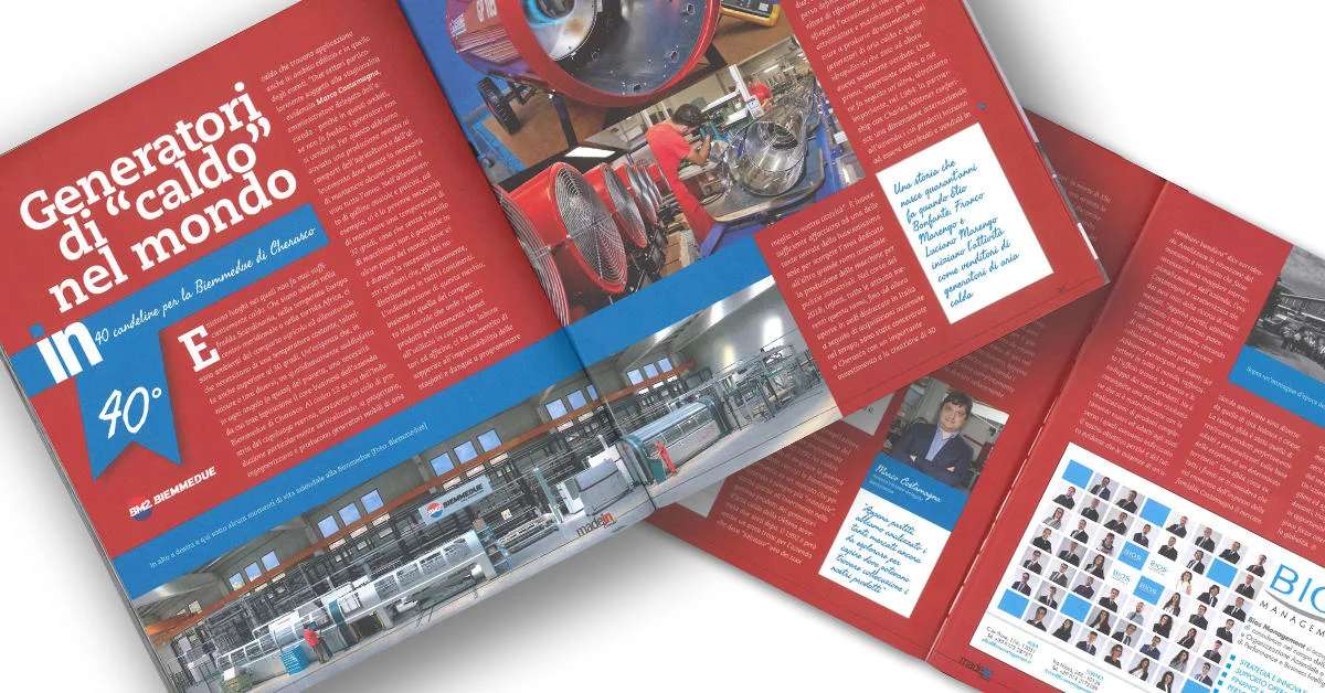 "GENERATORI DI CALDO NEL MONDO": L'ARTICOLO DI MADE IN CUNEO SU BIEMMEDUE