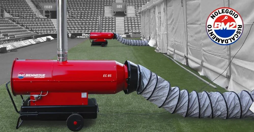 NOLEGGIO GENERATORI D'ARIA CALDA PROFESSIONALI