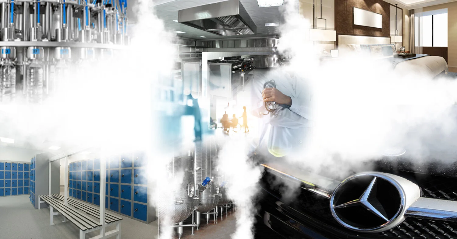 EVOLUTION OF STEAM CLEANING IN EVERY SECTOR