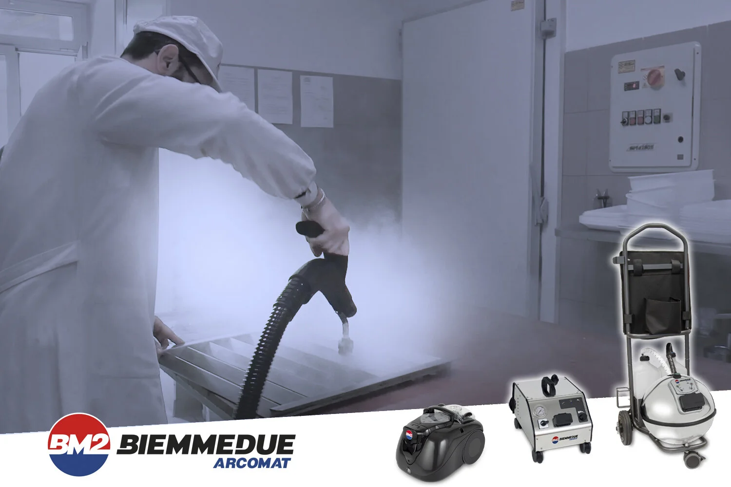 STEAM CLEANERS FOR FOOD INDUSTRY