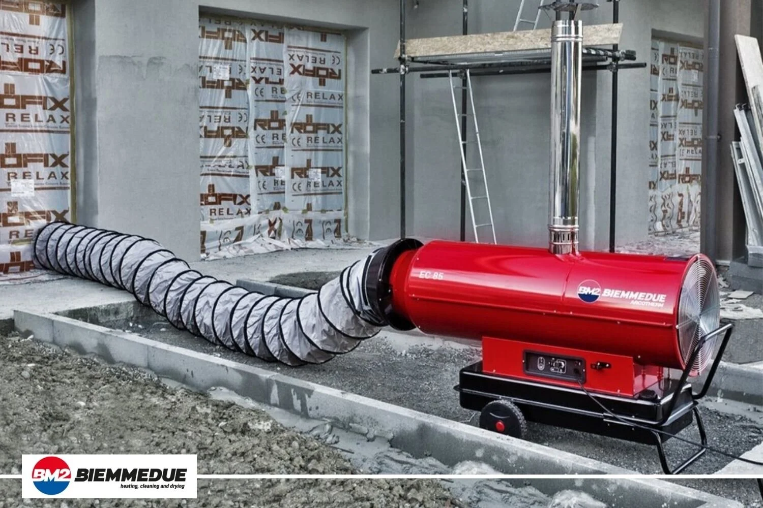  HOT AIR GENERATORS FOR BUILDING AND CONSTRUCTION