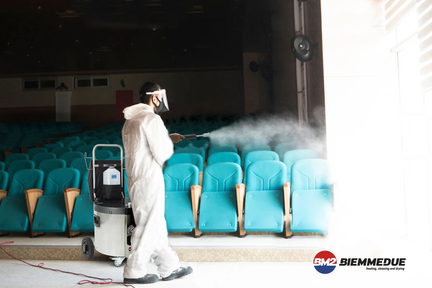 COVID: САНИТАРНАЯ ОБРАБОТКА ПАРОМ, ЧТОБЫ СВЕСТИ К НУЛЮ РИСК ЗАРАЖЕНИЙ