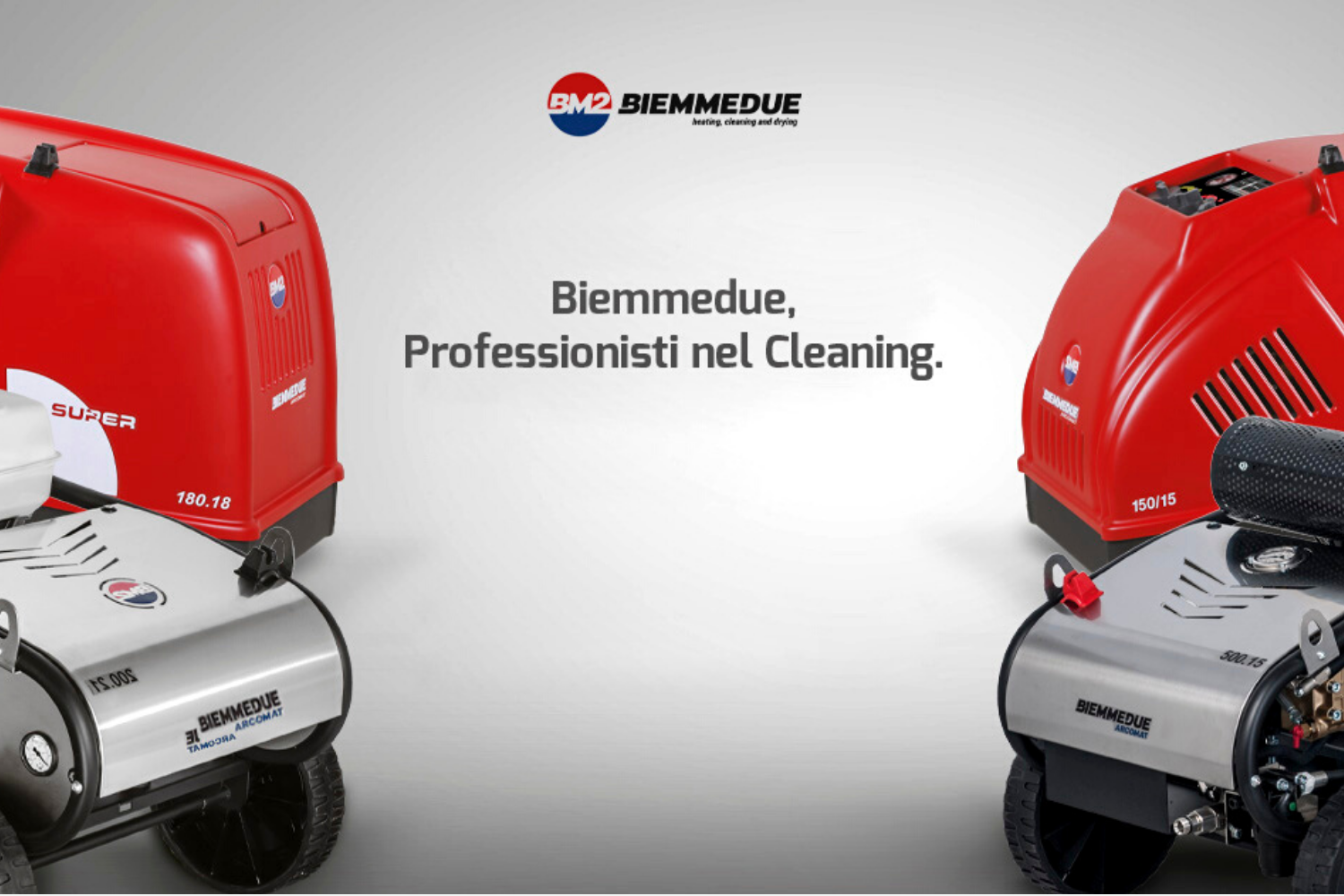 CLEANING PROFESSIONALS WITH THE RANGE OF PROFESSIONAL HIGH PRESSURE CLEANERS