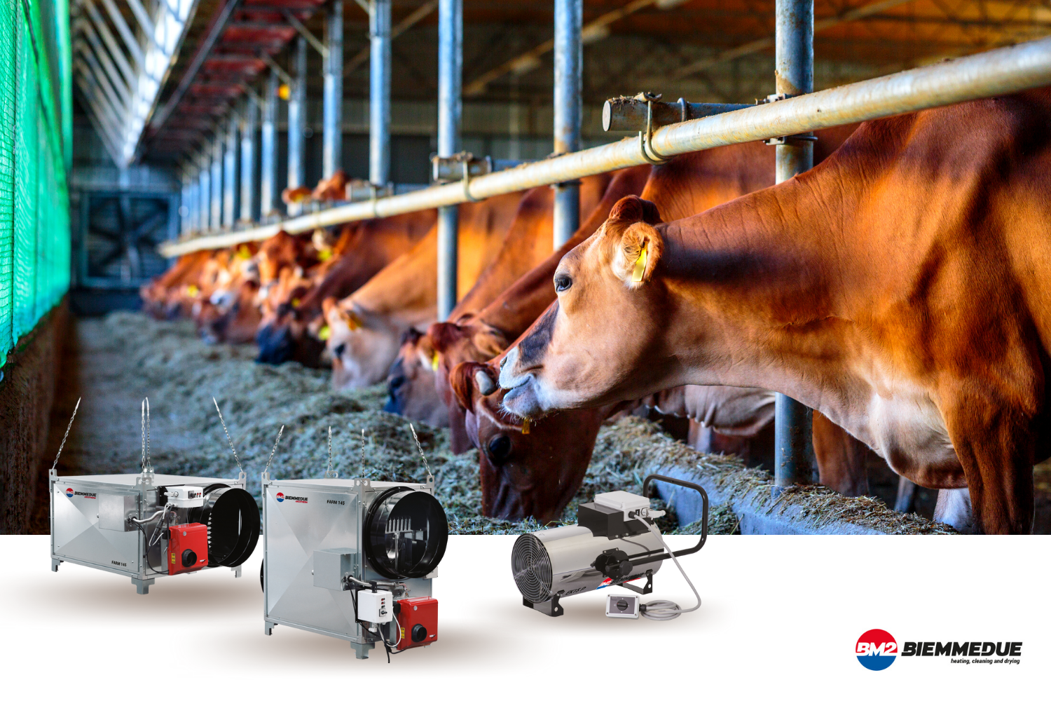 HOT AIR GENERATORS FOR THE FARMING SECTOR