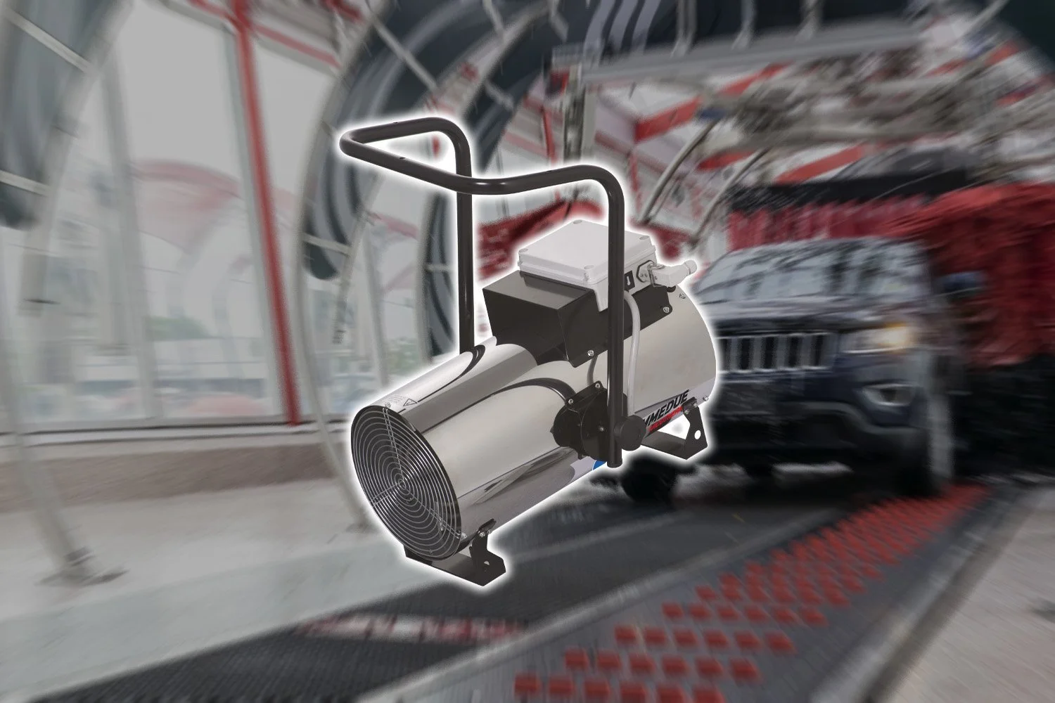 HOT AIR GENERATORS FOR WASHING TUNNELS