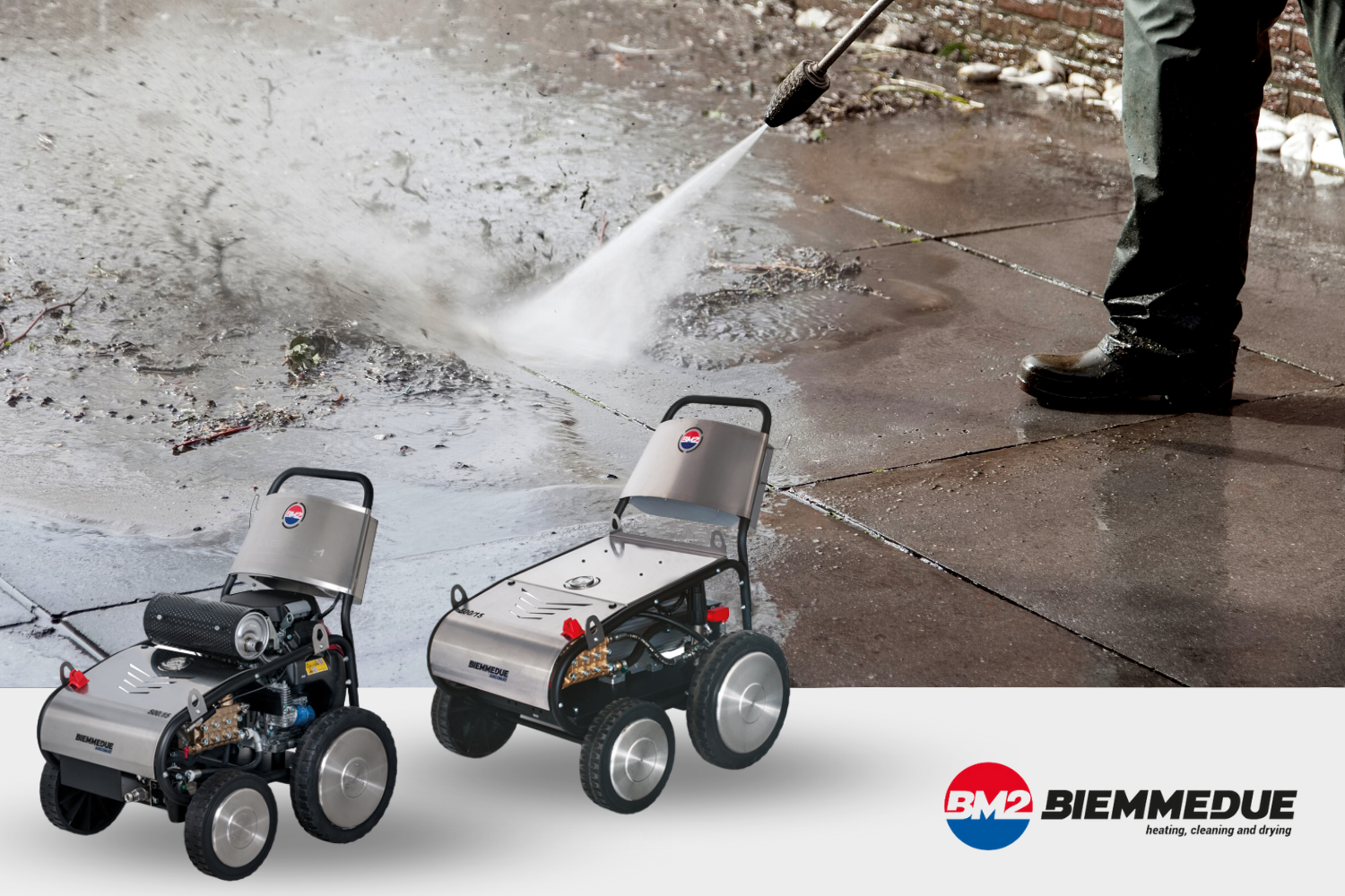 INDUSTRIAL COLD WATER HIGH PRESSURE CLEANERS: MAGNUM MODEL