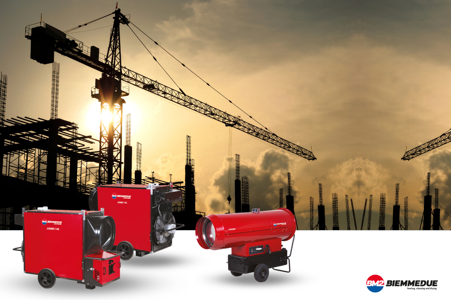 HOT AIR GENERATORS FOR HEATING IN BUILDINGS