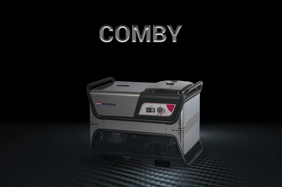 COMBY: Professional Self-Contained Hot Water Pressure Washers