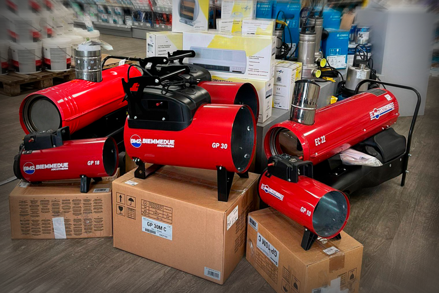 Why choose Biemmedue hot air generators?