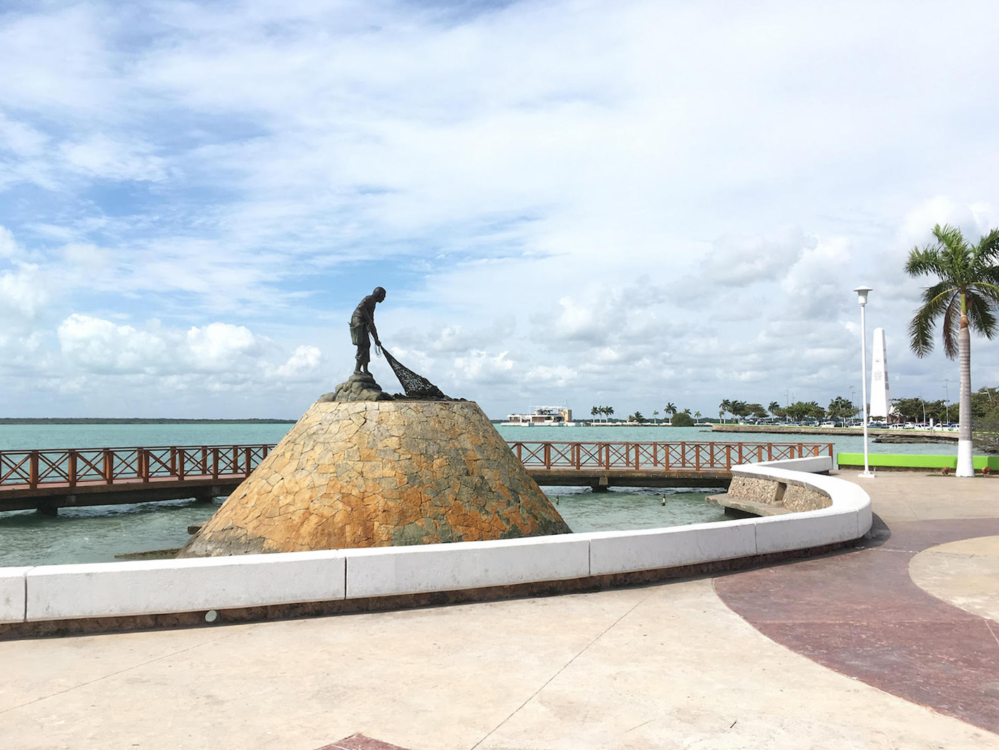 The town's esplanade, one of the icons.