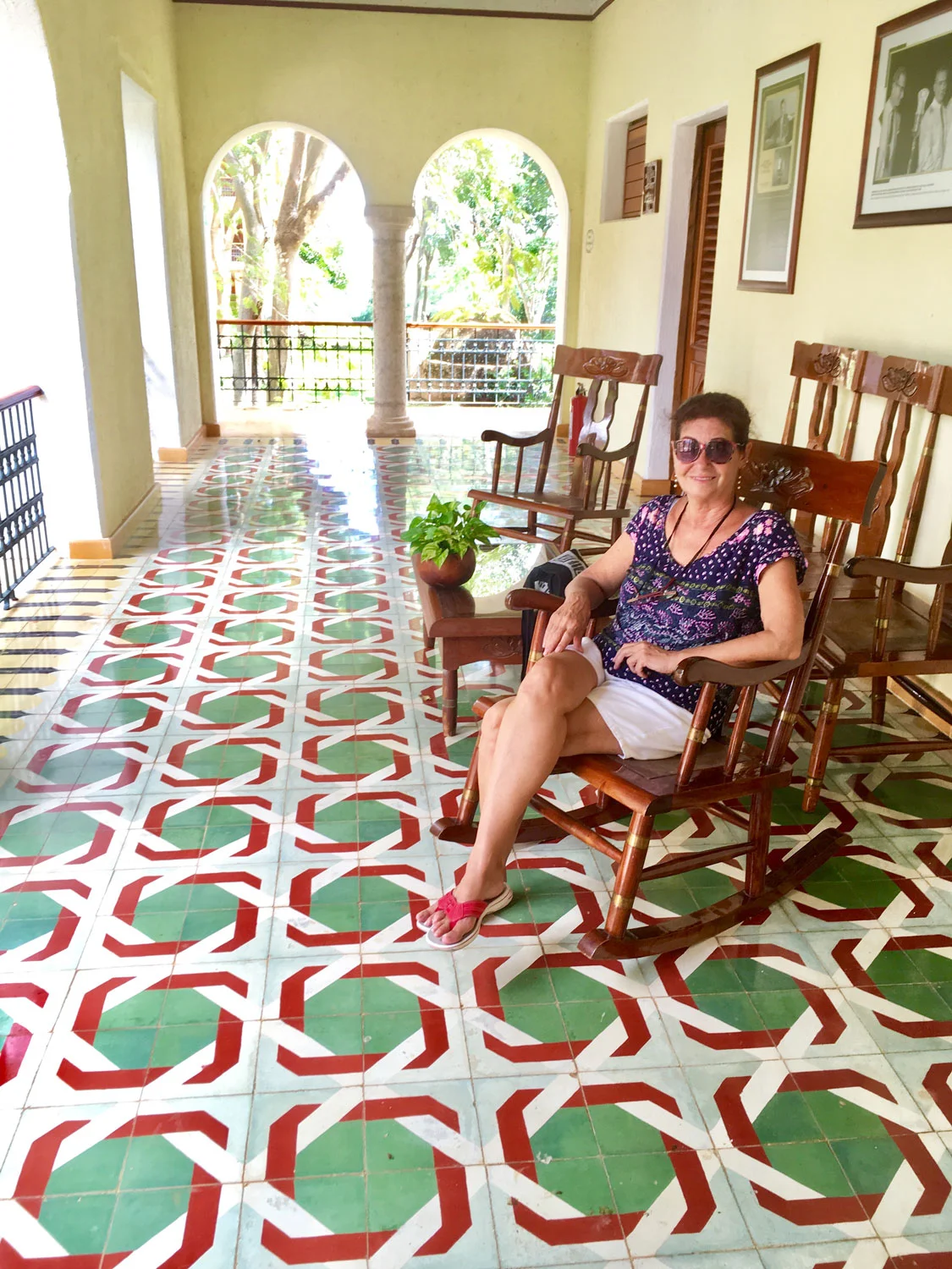 Rooms of the main house.