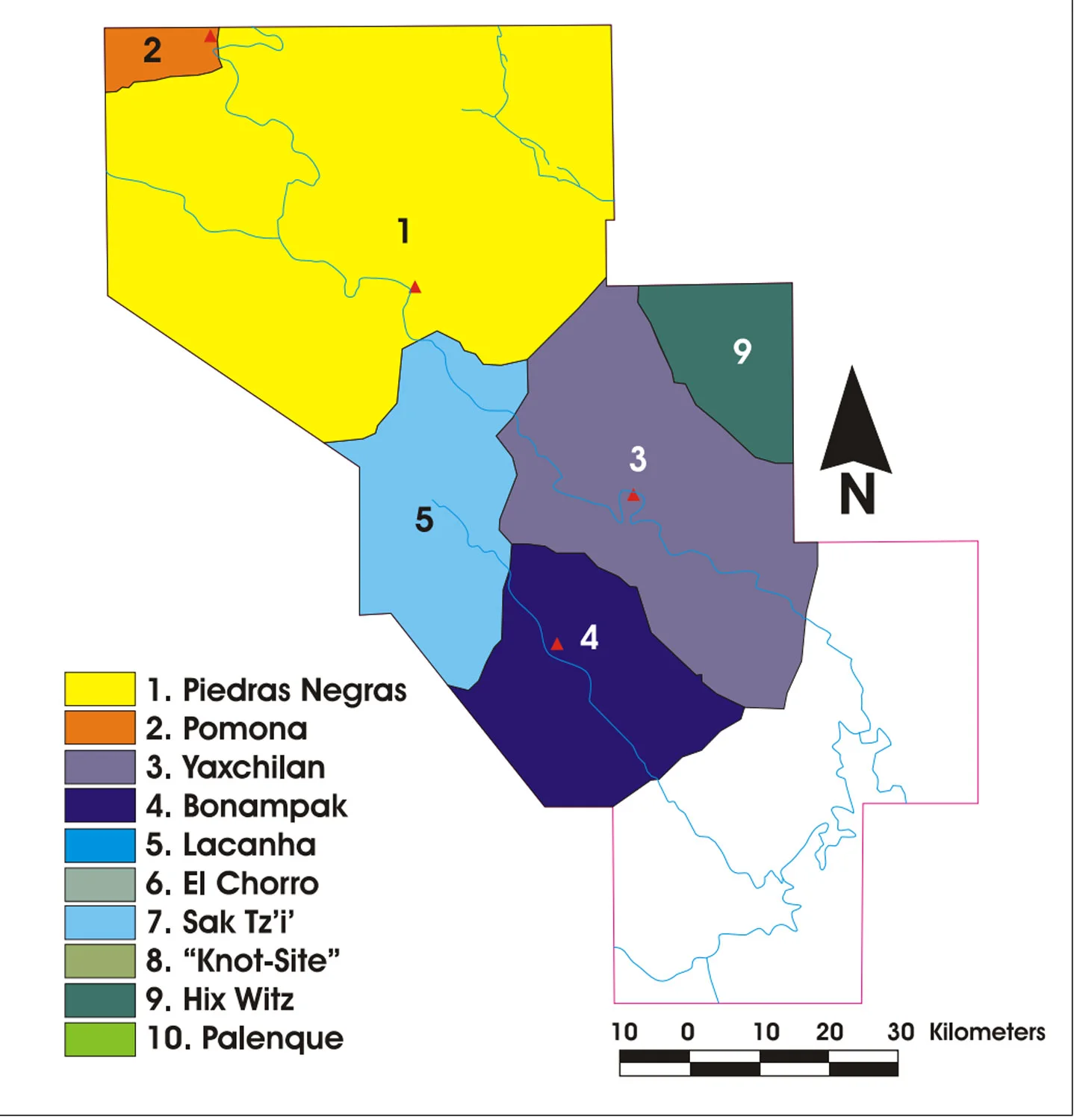 The Usumacinta Kingdoms, 763-772 AD. 