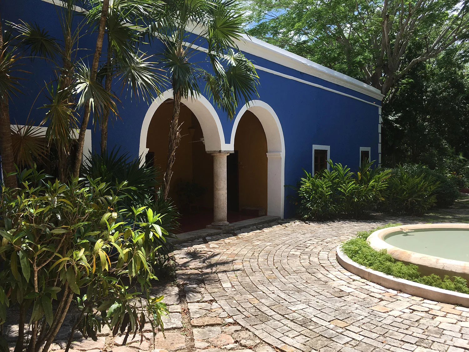 The main house.