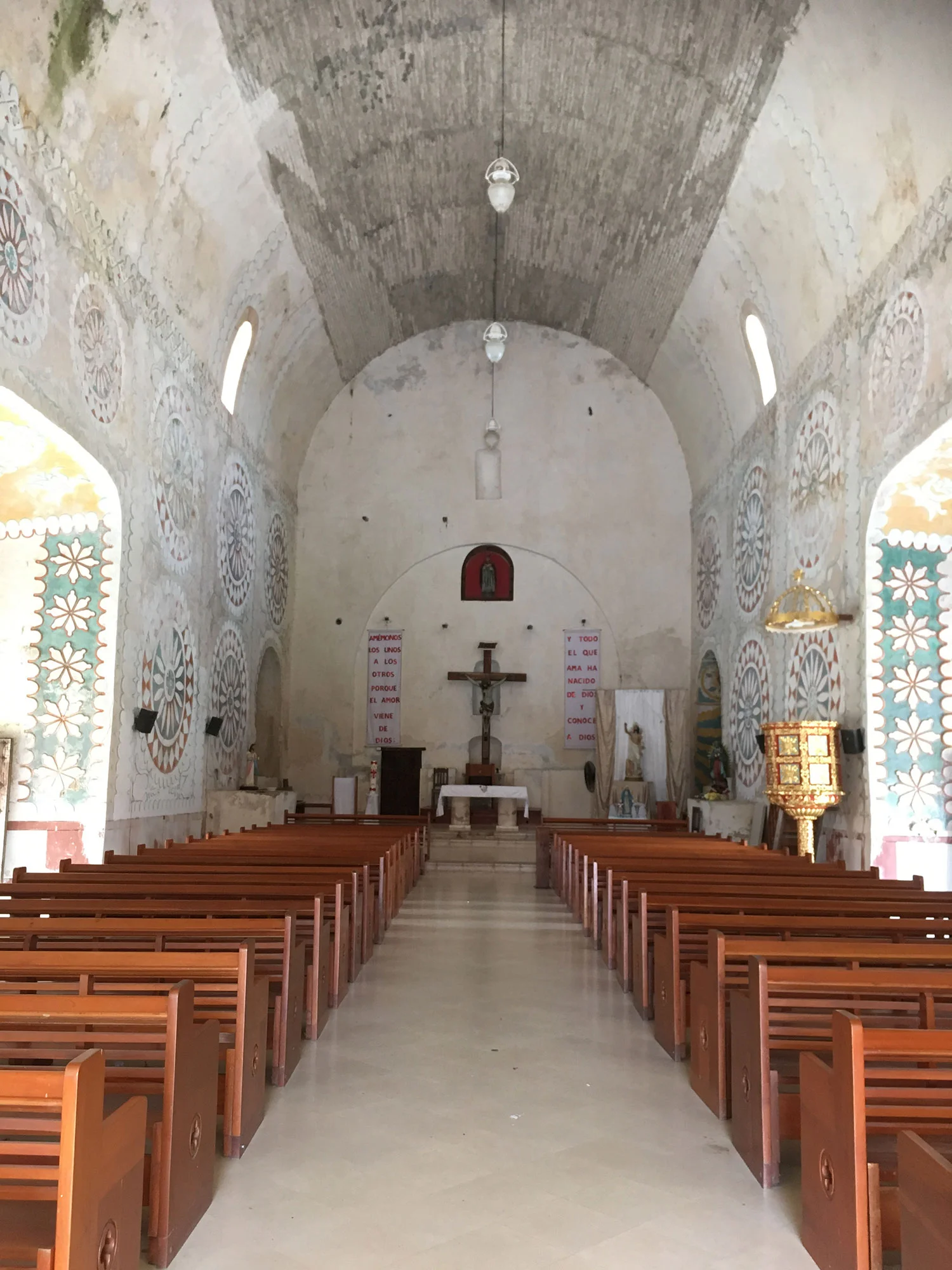 At hacienda San José Cholul.