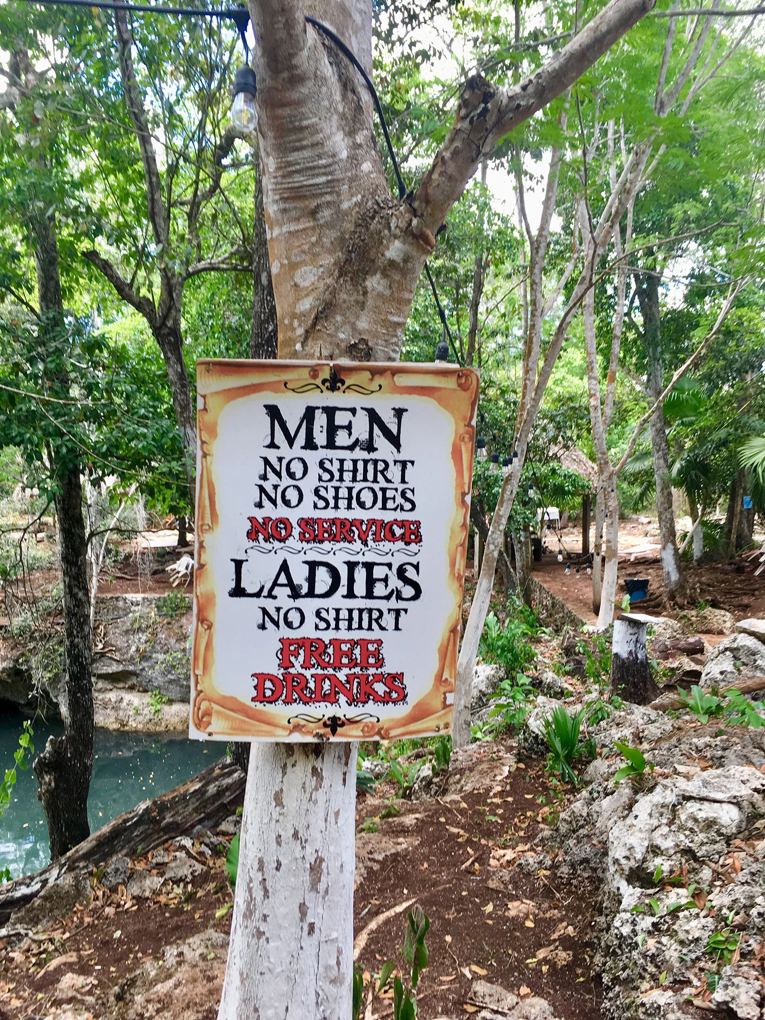 Bathrooms.