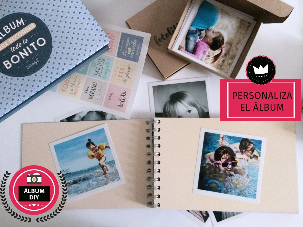 Crear un álbum DIY con tus fotos