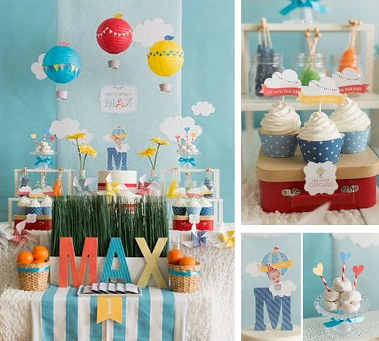 Decoración y detalles para una fiesta infantil