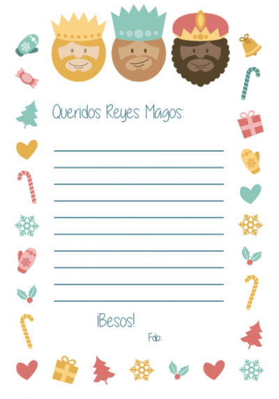 Queridos Reyes Magos