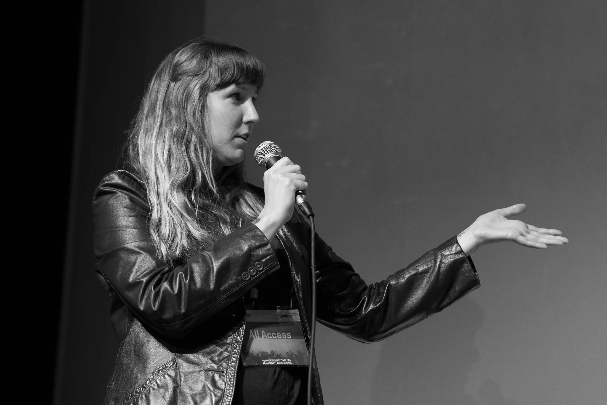 Photo by Lindsay Heald at the 2016 Camden Interntional Film Festival