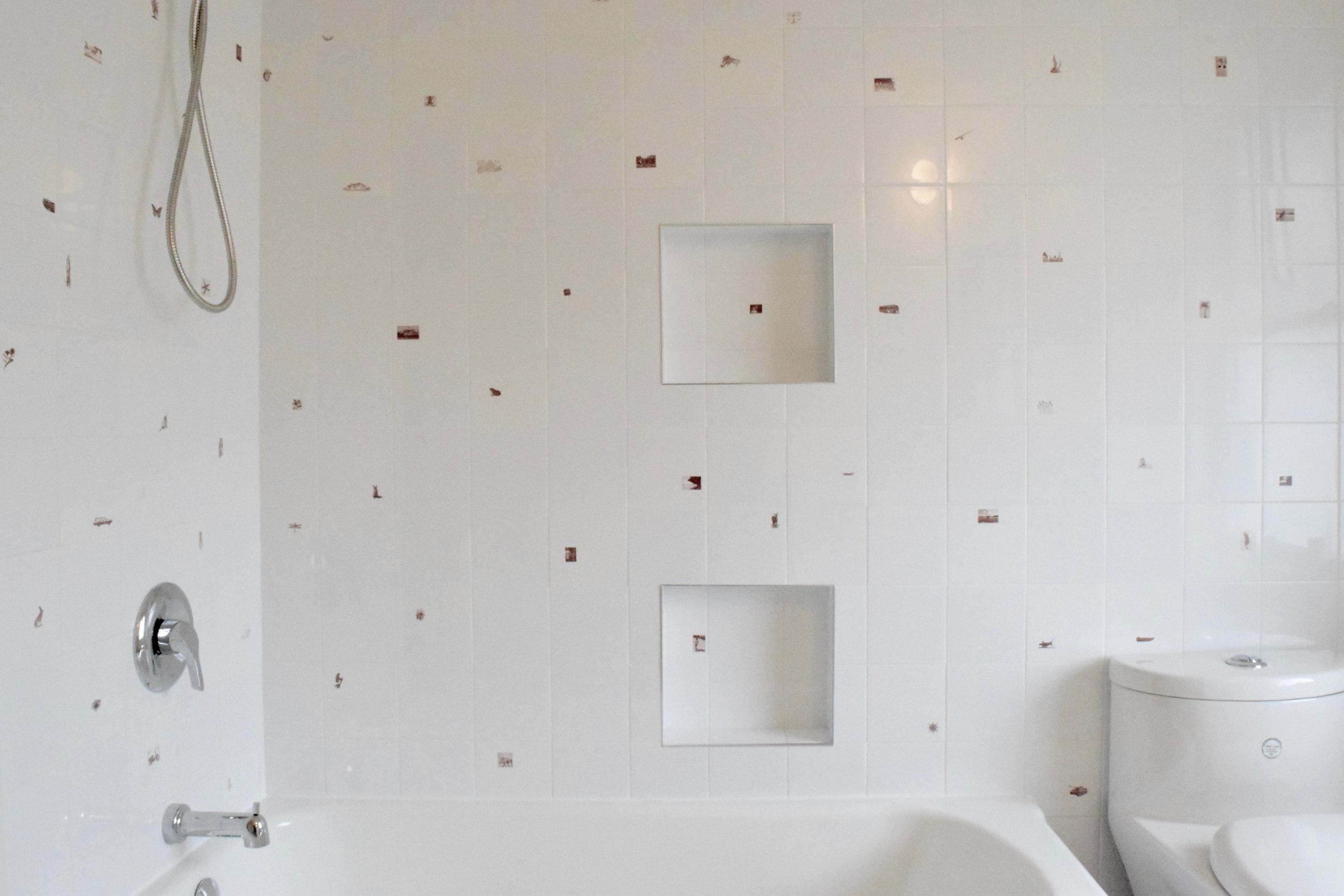 Shower tiles
