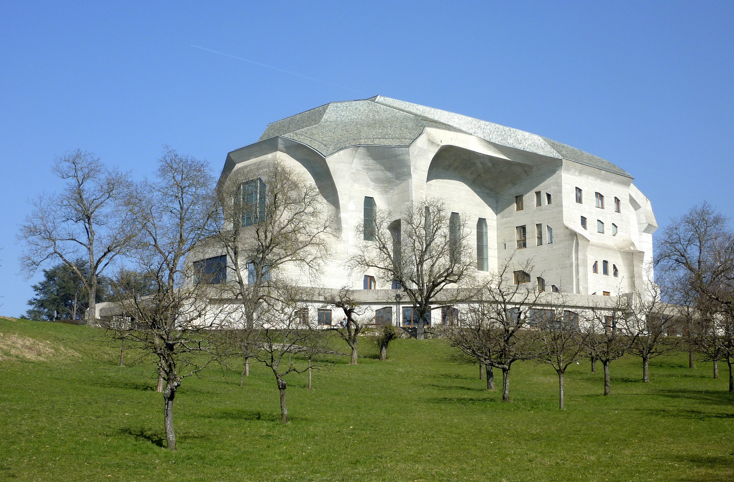 Second Goetheanum, Rudolf Steiner, Dornach, Switzerland 1924-28