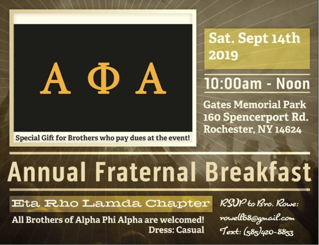 ERL Annual Brotherhood Breakfast