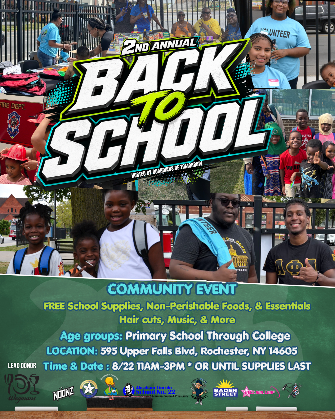 2nd Annual Back to School Community Event