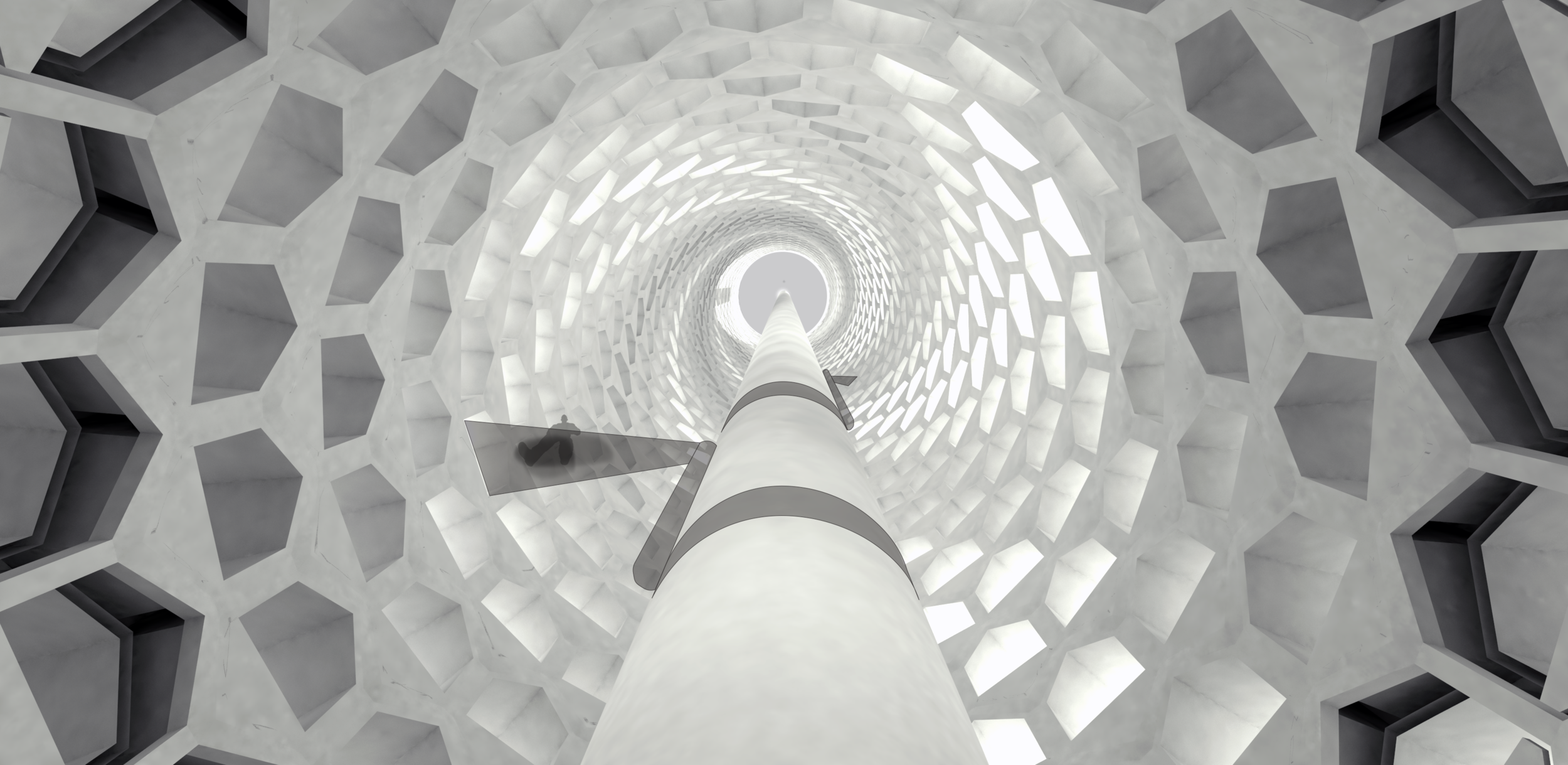 Interior View of Tower