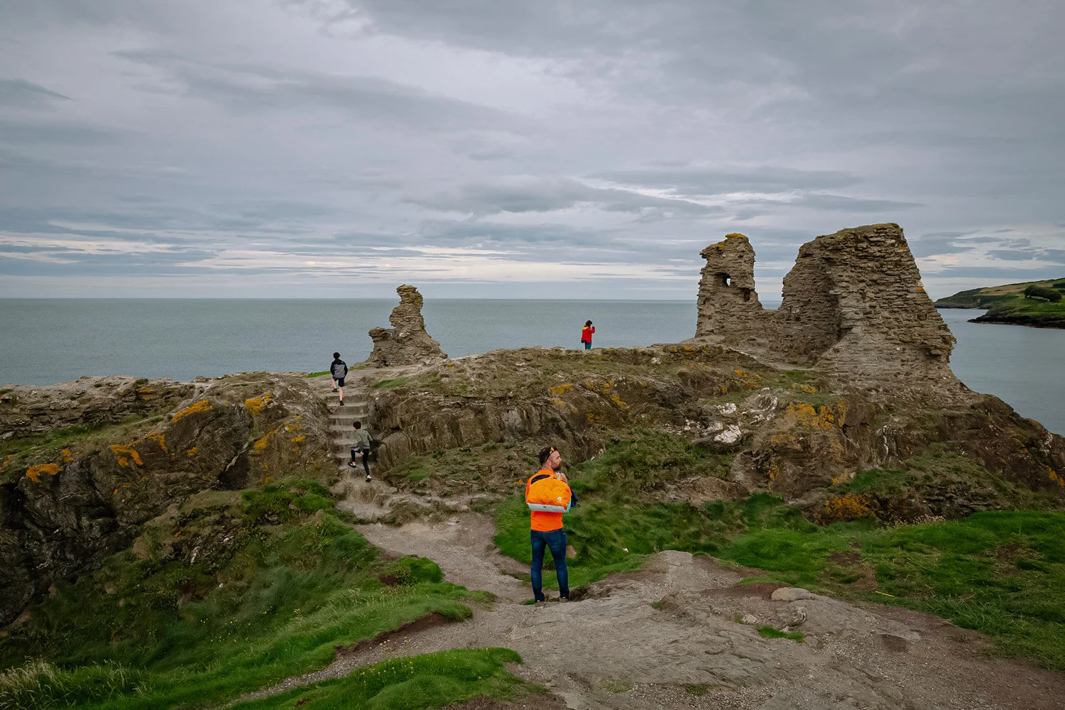 Lying in ruins for almost 400 years, Black Castle looks out over the Irish Sea on the edge of Wicklow Town. Photo: Hugh Quigley for Point.51