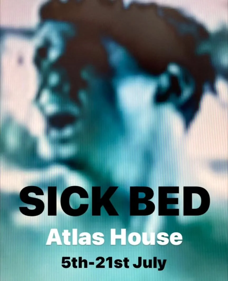 '@rotagavinii Just finished installing my solo show at Atlas House project space. Follow and dm @atlas.house to arrange a viewing. Times for Private view with happening coming soon'