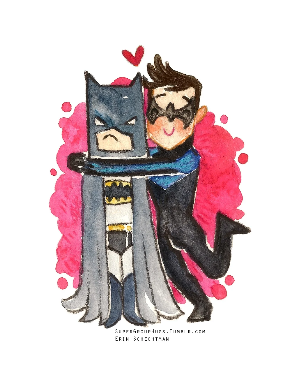 Batman & Nightwing HUG