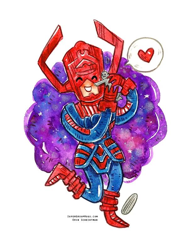 Galactus & The Silver Surfer HUG