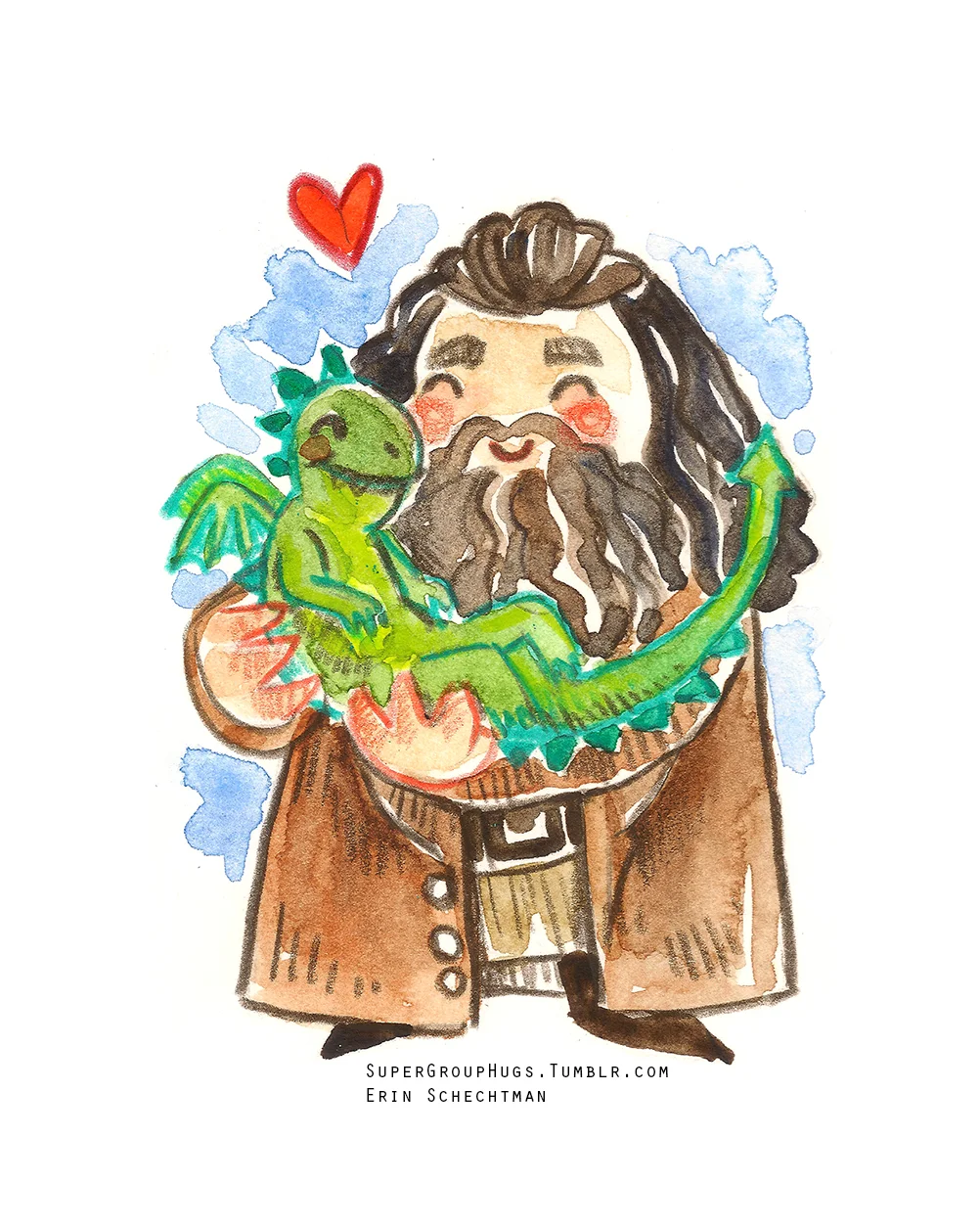 Harry Potter - Hagrid & Norbert HUG
