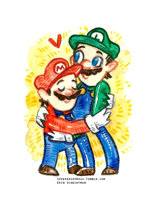 Mario & Luigi HUG