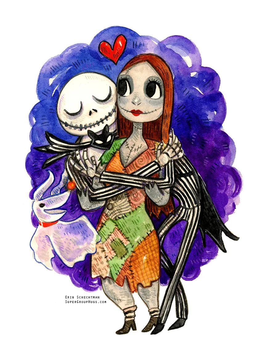 The Nightmare Before Christmas - Jack & Sally