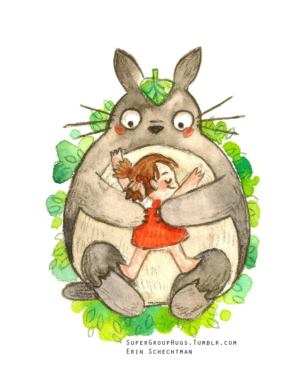 My Neighbor Totoro - Totoro & Mei HUG