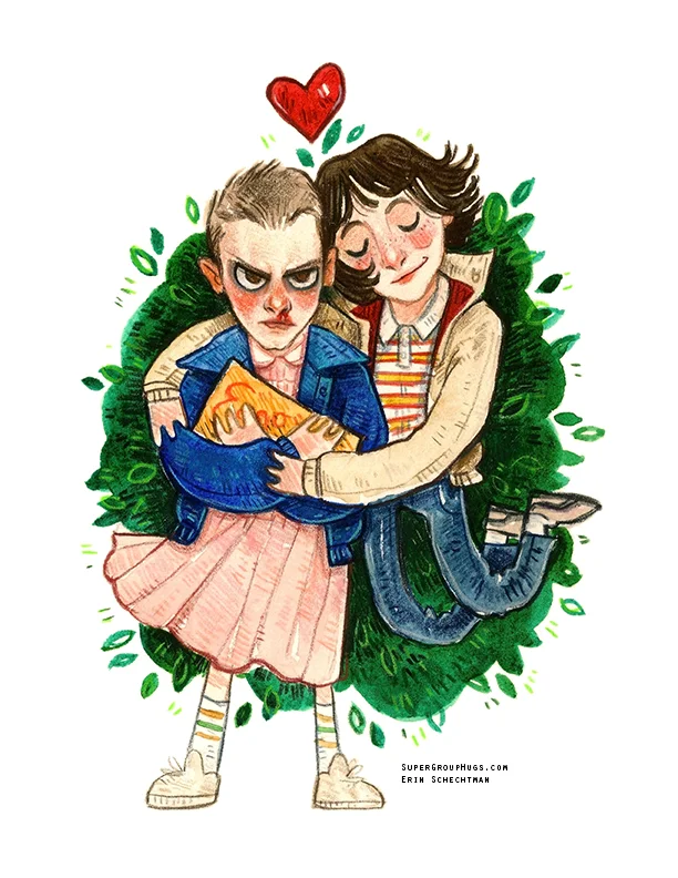 Stranger Things - Eleven & Mike