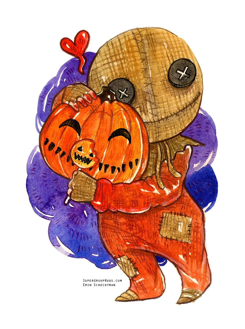 Trick 'R Treat - Sam & Jackolantern HUG