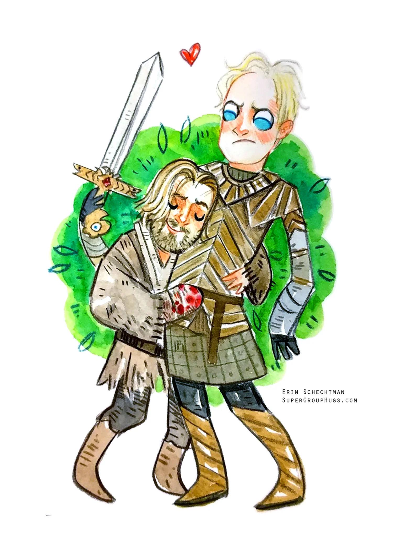 Game of Thrones - Jamie &amp; Brienne