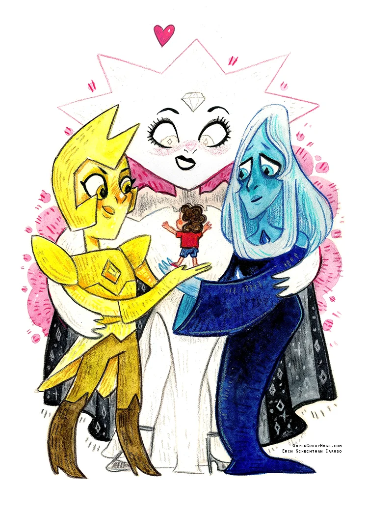Steven Universe - The Diamonds HUG