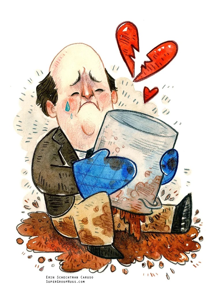 The Office - Kevin &amp; Chili HUG