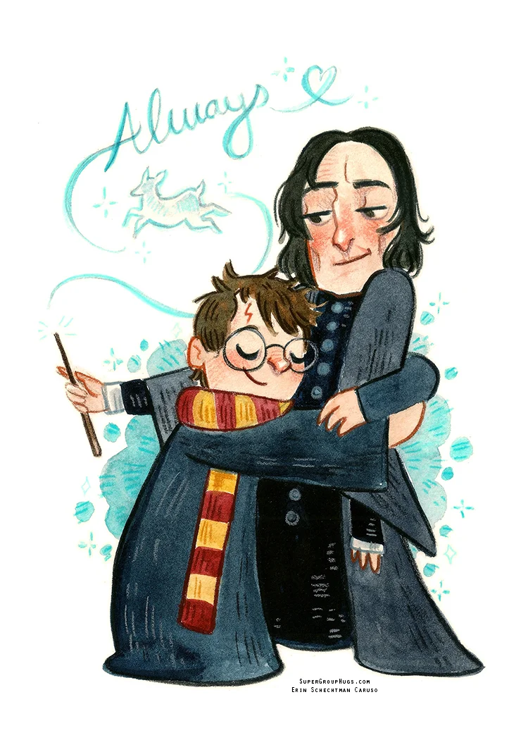 Harry Potter &amp; Snape HUG