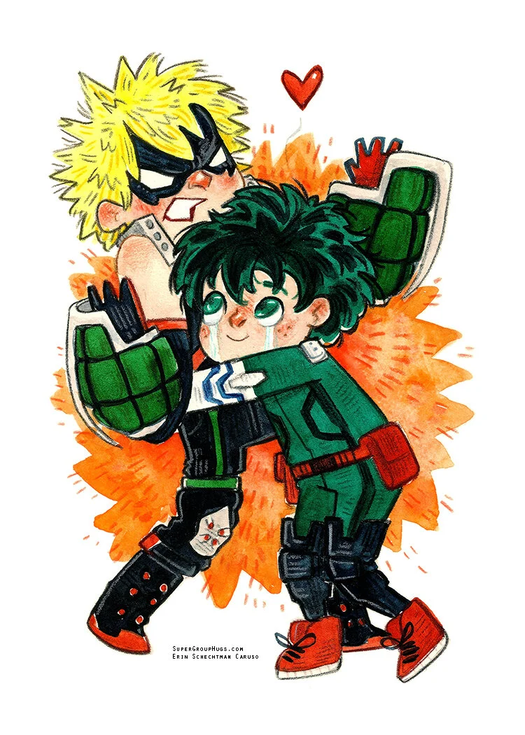 My Hero Academia - Deku &amp; Kacchan HUG