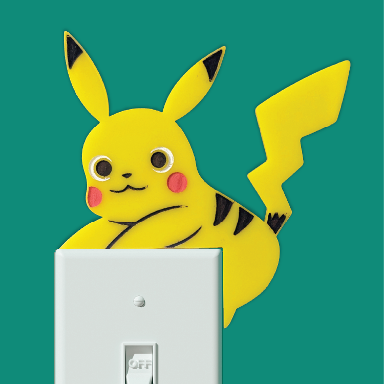 Pikachu Light Switch Buddy