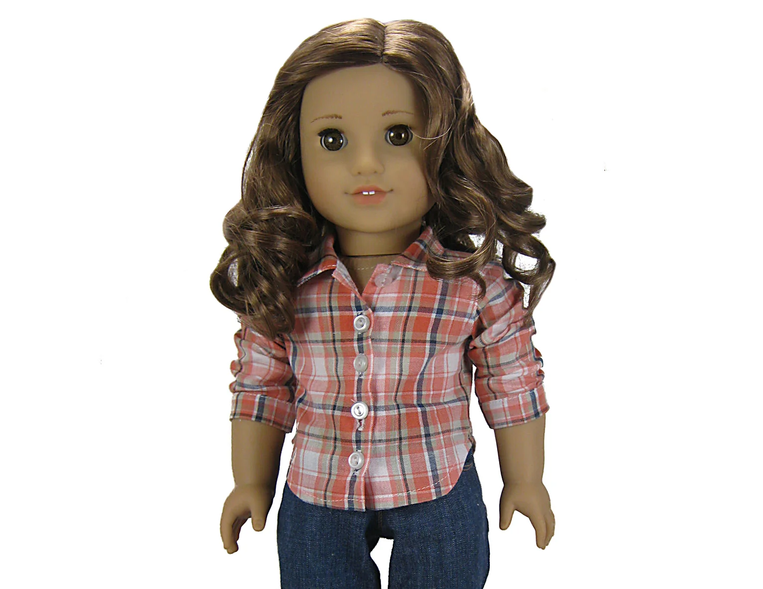 American Girl Doll button down shirt pattern