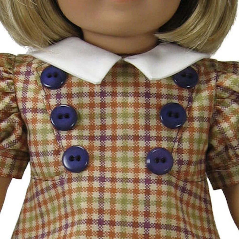 bunnybear shirley temple sewing pattern for 18 inch dolls