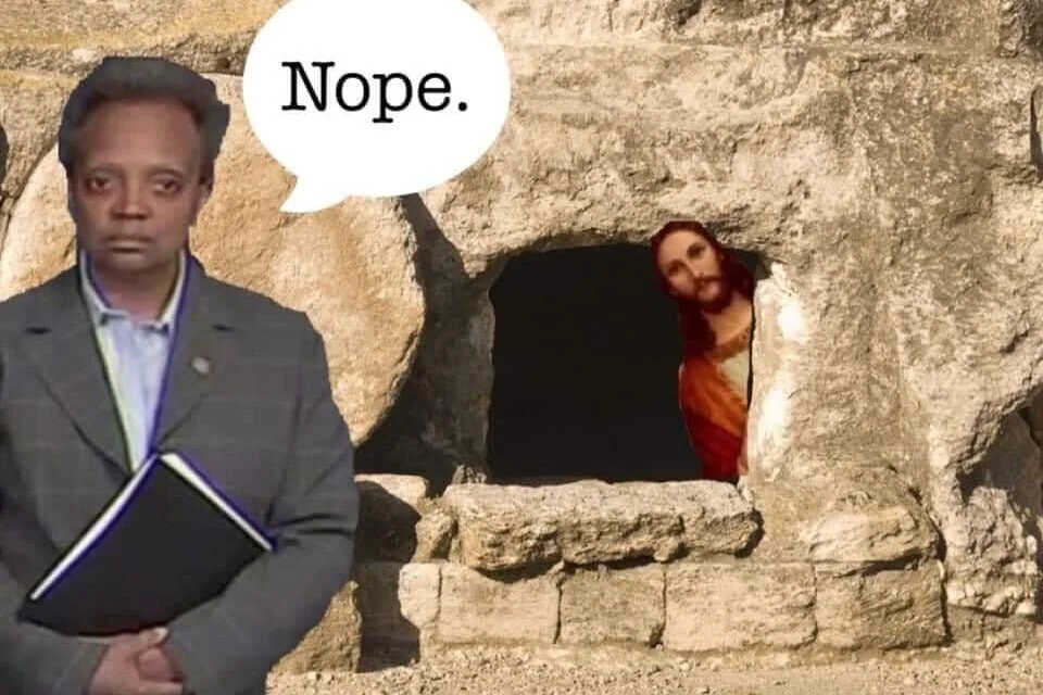 Easter eggs &amp; Jesus saves